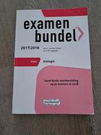 Examenbundel vwo Biologie 2017/2018, Ophalen of Verzenden, Zo goed als nieuw, HAVO, Nederlands