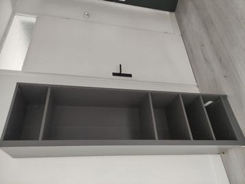 Pax kast aanbouwdeel hoek grijs