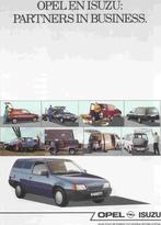 Opel en Isuzu: Partners in business (bedrijfswagens) (1989), Ophalen of Verzenden, Nieuw, Opel