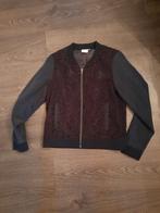 Zwarte kante bomberjack maat S € 7,50, Kleding | Dames, Zwart, Ophalen of Verzenden, Maat 36 (S), Onbekend