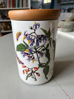 Portmeirion botanica voorraadpot nachtschade, Ophalen of Verzenden, Zo goed als nieuw, Kom(men), Overige stijlen
