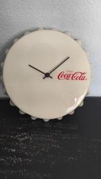 Vintage wandklok Coca Cola wit rood, Ophalen of Verzenden, Gebruikt, Gebruiksvoorwerp