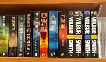 Wilbur Smith  (12 boeken zie omschrijving ) beschikbaar voor biedingen