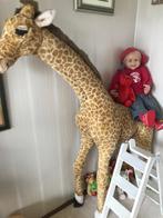 zapf pop van brigitte leman dikkertje dap met giraf 160 cm, Ophalen, Zo goed als nieuw, Pop, Levensecht of Reborn