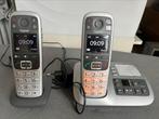 Gigaset E560A duo met grote toetsen, Telecommunicatie, Gebruikt, Ophalen of Verzenden, 2 handsets
