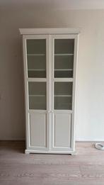 Witte Vitrinekast - Prima Staat!, Huis en Inrichting, Kasten | Vitrinekasten, Ophalen, Overige materialen, 200 cm of meer, 50 tot 100 cm