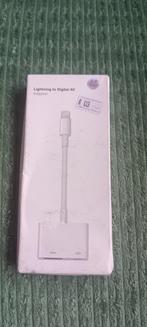 Lightning naar HDMI + Lightning Adapter | iPhone  TV, Ophalen of Verzenden, Nieuw