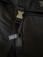 Prada Re-Nylon Rugzak Zwart - Nieuwstaat, Overige merken, 25 tot 40 cm, Nieuw, Ophalen of Verzenden