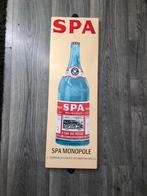 Zwaar emaille bord van Spa Monopole mintstaat, Ophalen of Verzenden, Zo goed als nieuw, Reclamebord