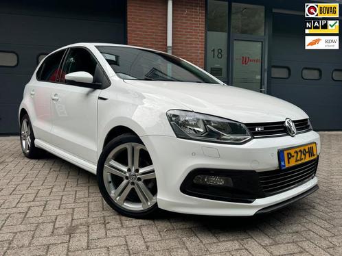Volkswagen Polo 1.2 TSI R-Line/Apple Carplay/Onderhouden/APK, Auto's, Volkswagen, Bedrijf, Te koop, Polo, ABS, Achteruitrijcamera
