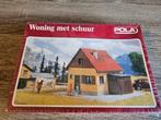 Woning met schuur HO spoor trein 1:87, Overige merken, Gelijkstroom of Wisselstroom, Brug, Tunnel of Gebouw, Nieuw