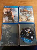 Fifa 18, battlefield 1 en immortal fenyx rising voor PS4, Spelcomputers en Games, Games | Sony PlayStation 4, 3 spelers of meer