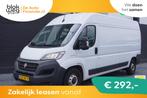 Fiat Ducato 2.3 MJ 140PK Automaat L3H2 EURO 6 € 17.499,00, Auto's, Bestelauto's, Stof, 2165 kg, Wit, Origineel Nederlands