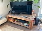 Grote houten salontafel / tv meubel, Ophalen, Gebruikt, Minder dan 50 cm, Rechthoekig