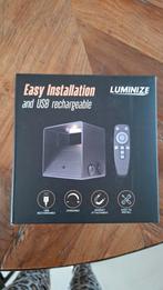 Luminize Draadloze Wandlamp - Nieuw!, Huis en Inrichting, Lampen | Wandlampen, Ophalen of Verzenden, Nieuw, Metaal, Modern
