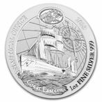 2023 Rwanda 1 oz Silver Nautical Ounce Great Eastern BU, Ophalen of Verzenden, Zilver