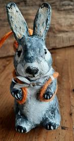 Wattenpopje Haas (pasen) grijs met mandje op de rug, Ophalen of Verzenden, Nieuw