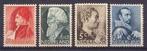 Nederland NVPH nr 274/7 ongebruikt Zomerzegels 1935, Postzegels en Munten, Postzegels | Nederland, Verzenden, T/m 1940, Postfris