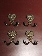 4 antieke haken voor aan de muur, 4 bedels of meer, Ophalen of Verzenden, Overige materialen, Overige merken