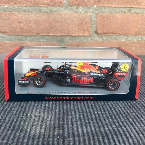 1:43 SPARK F1 RED BULL RB16 #33 MAX VERSTAPPEN 2020.NÚ 25,-!, Hobby en Vrije tijd, Modelauto's | 1:43, Nieuw, Auto, Overige merken