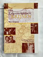 Het erfgooiersgeslacht Krijnen / Ben Krijnen, Ophalen of Verzenden, Zo goed als nieuw, Ben Krijnen