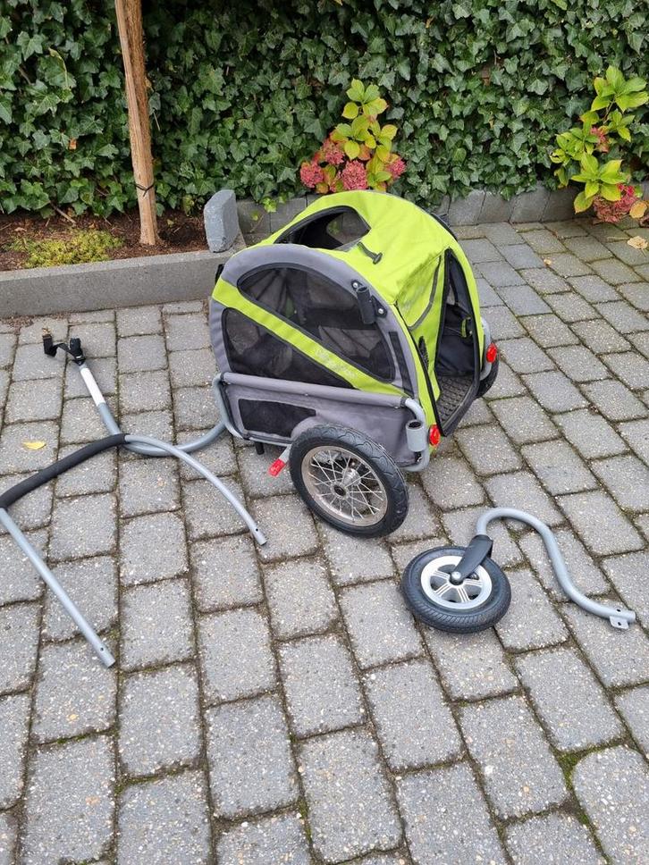 Hondenkar voor achter de fiets, Fietsen en Brommers, Fietsaccessoires | Aanhangers en Karren, Hondenkar, Ophalen