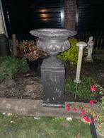 Tuinvaas op Zuil 107cm hoog, Ophalen, Gebruikt