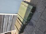 Houten leger kisten 2 stuks, Huis en Inrichting, Woonaccessoires | Kisten, Ophalen, Minder dan 50 cm, Gebruikt, 50 tot 100 cm