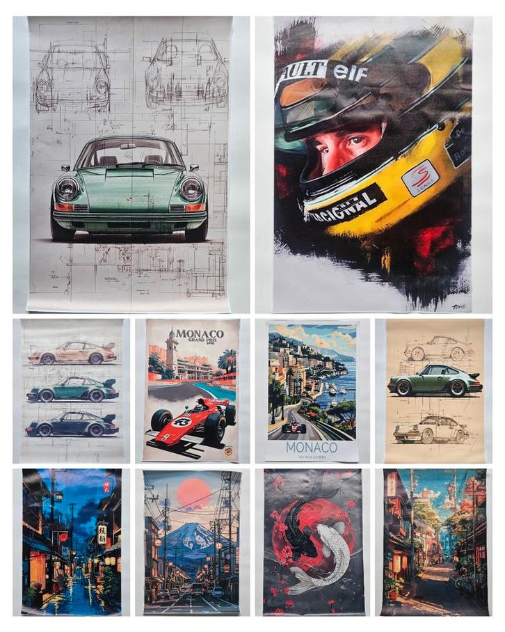Uitverkoop posters, 40x60 cm, 2de poster halve prijs !!, Verzamelen, Posters, Film en Tv, Ophalen of Verzenden