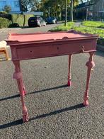 Antiek Brocante Tafeltje - Annie Sloan Krijtverf, Ophalen of Verzenden