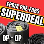 EPDM Prefabs en Rollen | € 8,50m² excl. btw, Ophalen, Overige materialen, Zwart, Nieuw