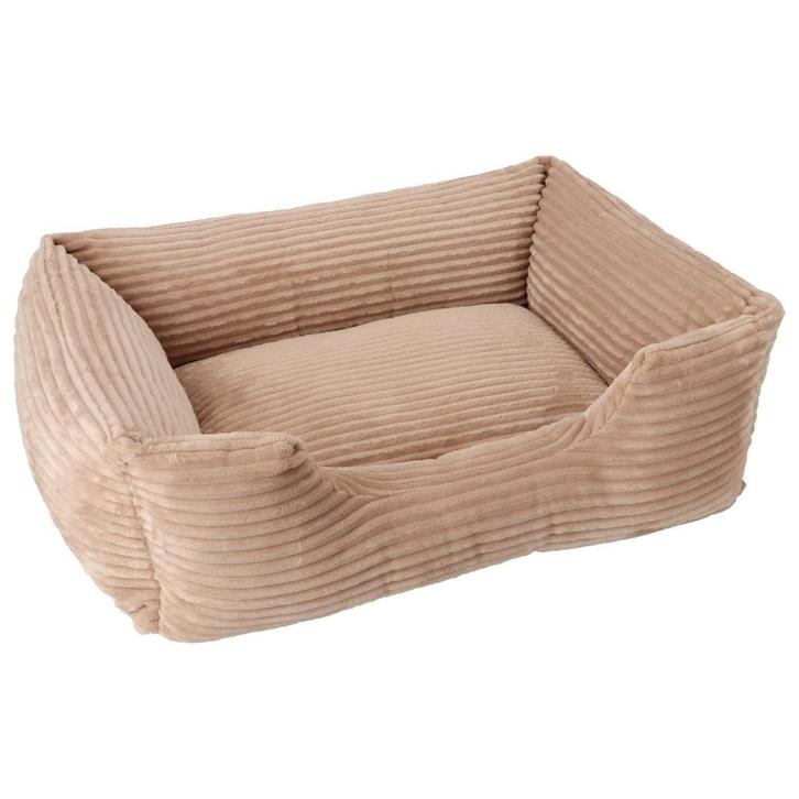 Hondenmand Ribstof taupe - 78 cm - nu voor € 32,95, Dieren en Toebehoren, Hondenmanden, Nieuw, Overige, Ophalen of Verzenden