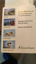 Plattegrond van IJsland van de Vakantiebeurs dit jaar GEZOCH, Overige merken, Europa, Nieuw, Ophalen of Verzenden