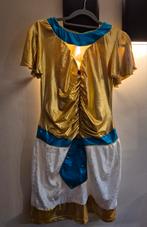 Egyptische koningin Cleopatra jurkje met mutsje, Ophalen of Verzenden, Zo goed als nieuw, Maat 38/40 (M), Carnaval