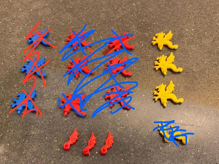 Minifigure, Plume Dragon x47, Kinderen en Baby's, Speelgoed | Duplo en Lego, Zo goed als nieuw, Ophalen of Verzenden