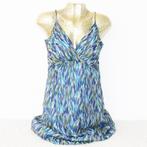 Super Leuk Esprit Jurkje 100% Zijde (Maat 44) - 75 € 25,-, Blauw, Maat 42/44 (L), Ophalen of Verzenden, Zo goed als nieuw