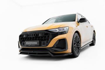 Voorlip sideskirt diffuser spoiler - Audi Q8 23+ beschikbaar voor biedingen