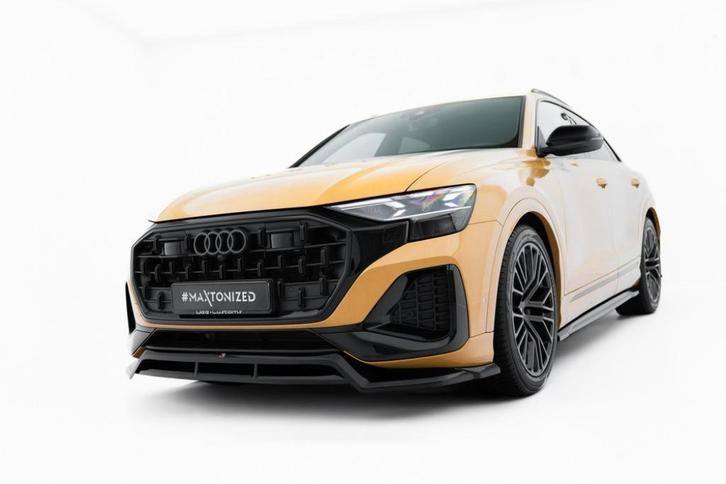 Voorlip sideskirt diffuser spoiler - Audi Q8 23+, Auto diversen, Tuning en Styling, Ophalen of Verzenden