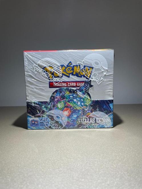 Boosterbox Stellar Crown (Scarlet & Violet) new & sealed!, Hobby en Vrije tijd, Verzamelkaartspellen | Pokémon, Nieuw, Boosterbox