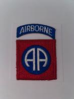 Originele ww2 82nd airborne patch White back, Verzamelen, Amerika, Ophalen of Verzenden