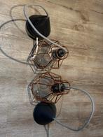 Industriële hanglampen set, Ophalen of Verzenden, Zo goed als nieuw, Metaal, Minder dan 50 cm