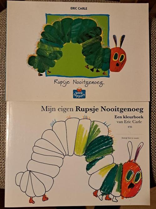 Vintage: ERIC CARLE       gebruikt, maar …. Rupsje Nooitgeno, Boeken, Kinderboeken | Kleuters, Gelezen, Ophalen of Verzenden