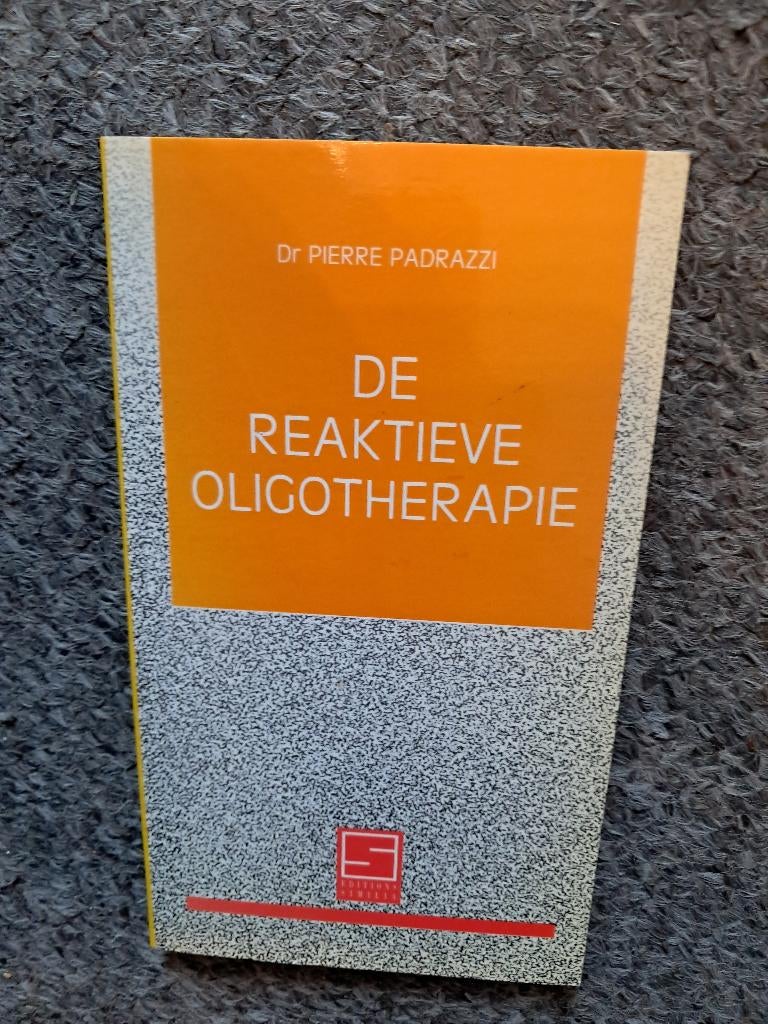 de reaktive oligotherapie /padrazzi, Ophalen of Verzenden, Gelezen, Padrazzi