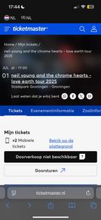 Neil Young & the Chrome Hearts tickets Groningen 1 juli, Twee personen