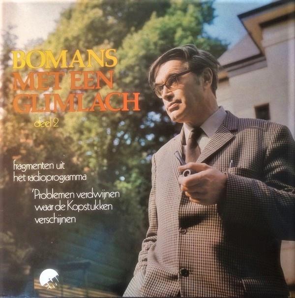 LP - Godfried Bomans - met een glimlach, Cd's en Dvd's, Vinyl | Nederlandstalig, Zo goed als nieuw, Overige genres, 12 inch, Ophalen of Verzenden