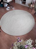 Vloerkleed wit rond 180 cm wol (zo goed als) nieuw, Huis en Inrichting, Stoffering | Tapijten en Kleden, Ophalen, Wit, 150 tot 200 cm