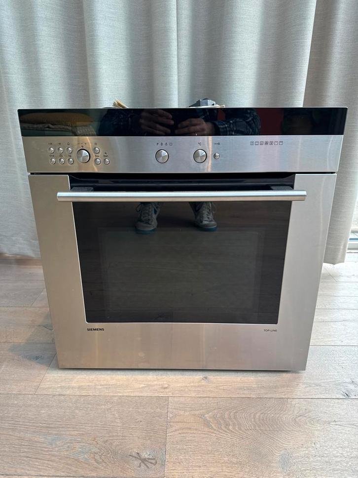 Siemens Inbouw combi oven, Witgoed en Apparatuur, Ovens, Gebruikt, Inbouw, Oven, 60 cm of meer, 45 tot 60 cm, Hete lucht, Magnetronfunctie
