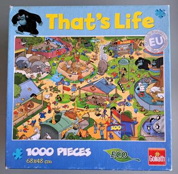 Puzzel Goliath, That’s Life – Zoo 1000 stukjes nr: 71308  beschikbaar voor biedingen