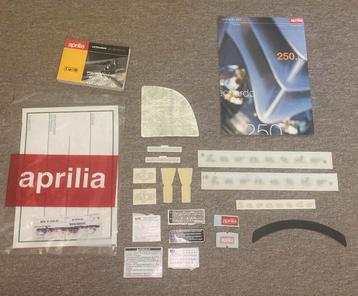 Aprilia Leonardo 250cc stickerset brochure handleiding NOS beschikbaar voor biedingen