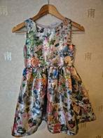Feestelijke jurk met bloemenprint: Nathalie Rété voor H&M, Meisje, Zo goed als nieuw, Jurk of Rok, Nathalie Rété